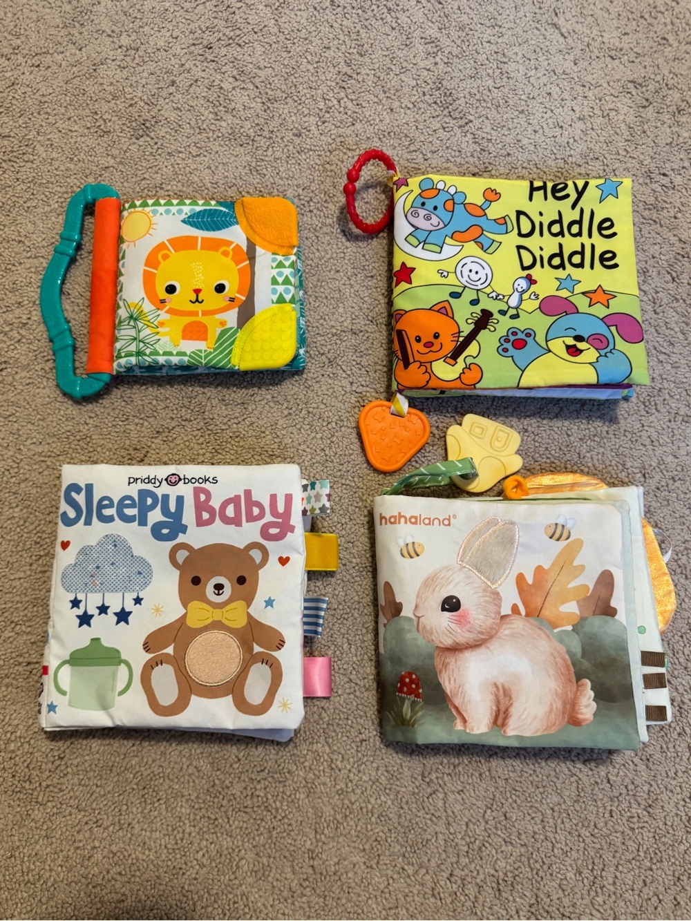 4 Soft Baby Books
